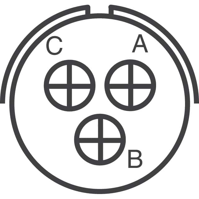 MS3106A16-10S Amphenol Industrial Operations  Assemblages de connecteurs circulaires